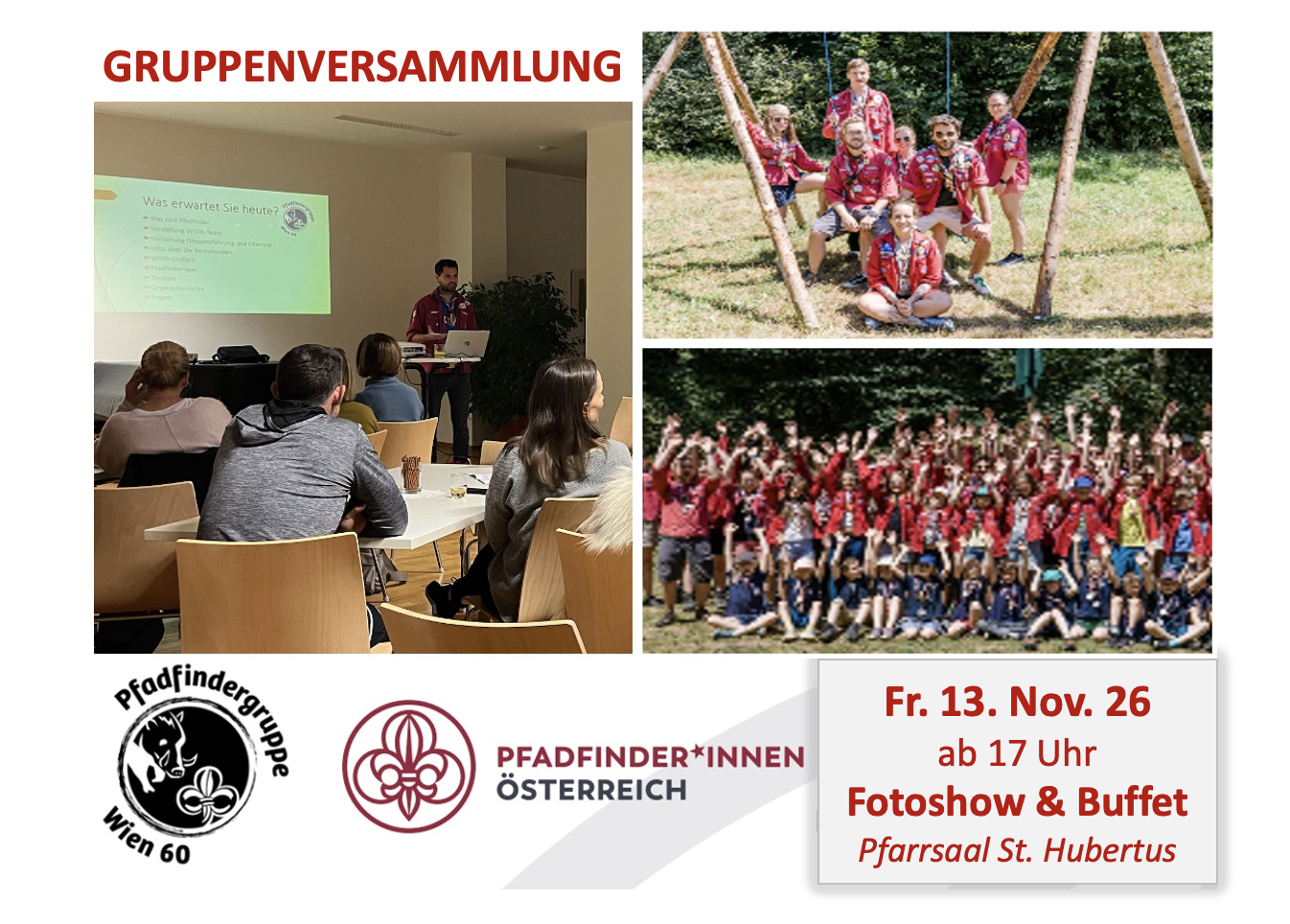 Gruppenversammlung 2026